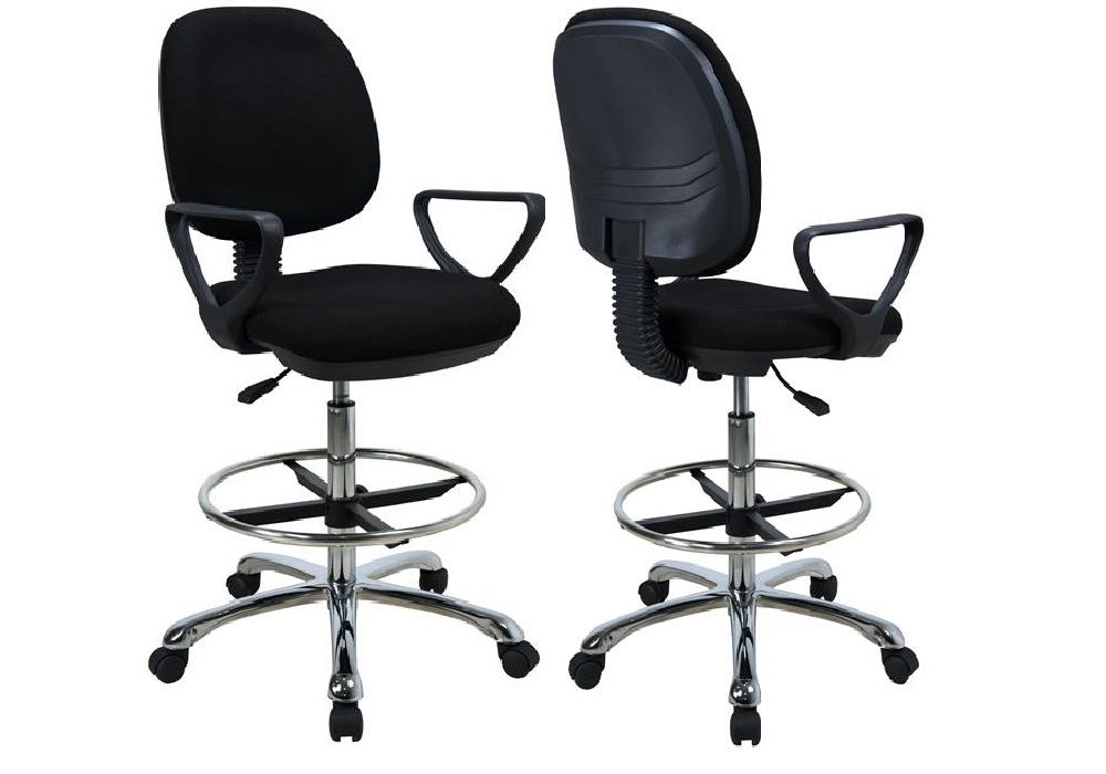Fabric Cashier Teller Draft Chair