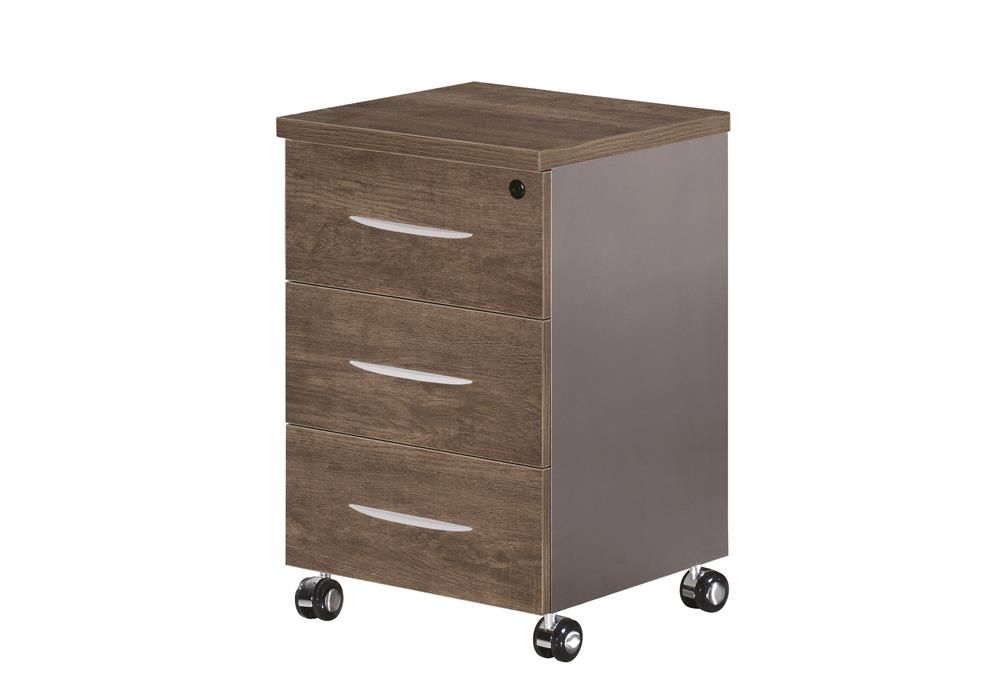 Echo Mobile 3 Drawer Pedestal 0.4mtr