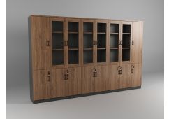 Eden 3 Door Cabinet With Glass Door 1.2mtr