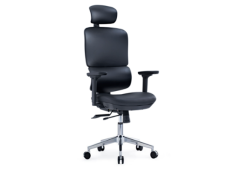 PU Ergonomic Chair With Seat Sliding