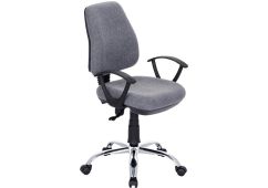 Fabric Staff Typist Chair B