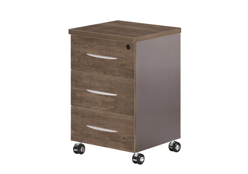 Echo Mobile 3 Drawer Pedestal 0.4mtr