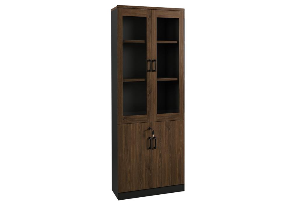 Eden 2 Door Cabinet With Glass Door 0.8mtr