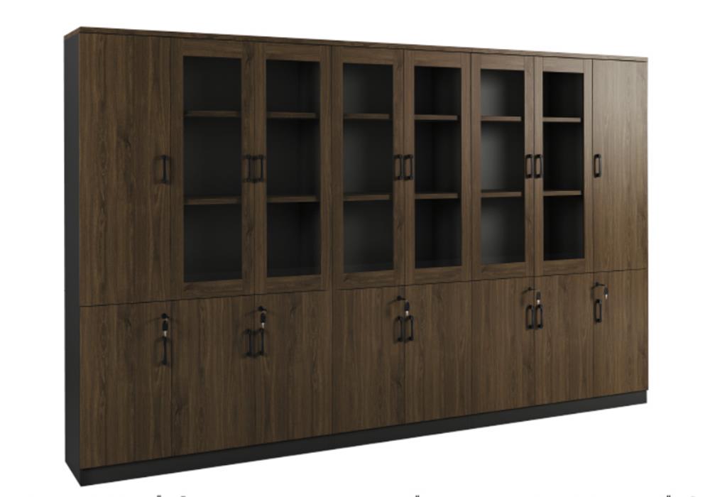 Eden 3 Door Cabinet With Glass Door 1.2mtr
