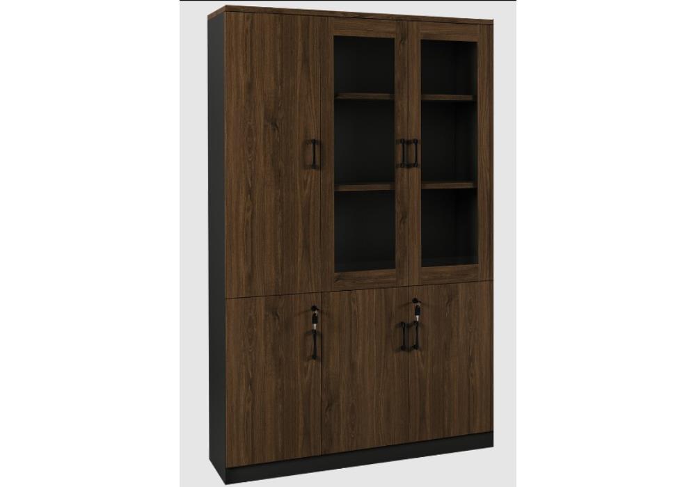 Eden 3 Door Cabinet With Glass Door 1.2mtr