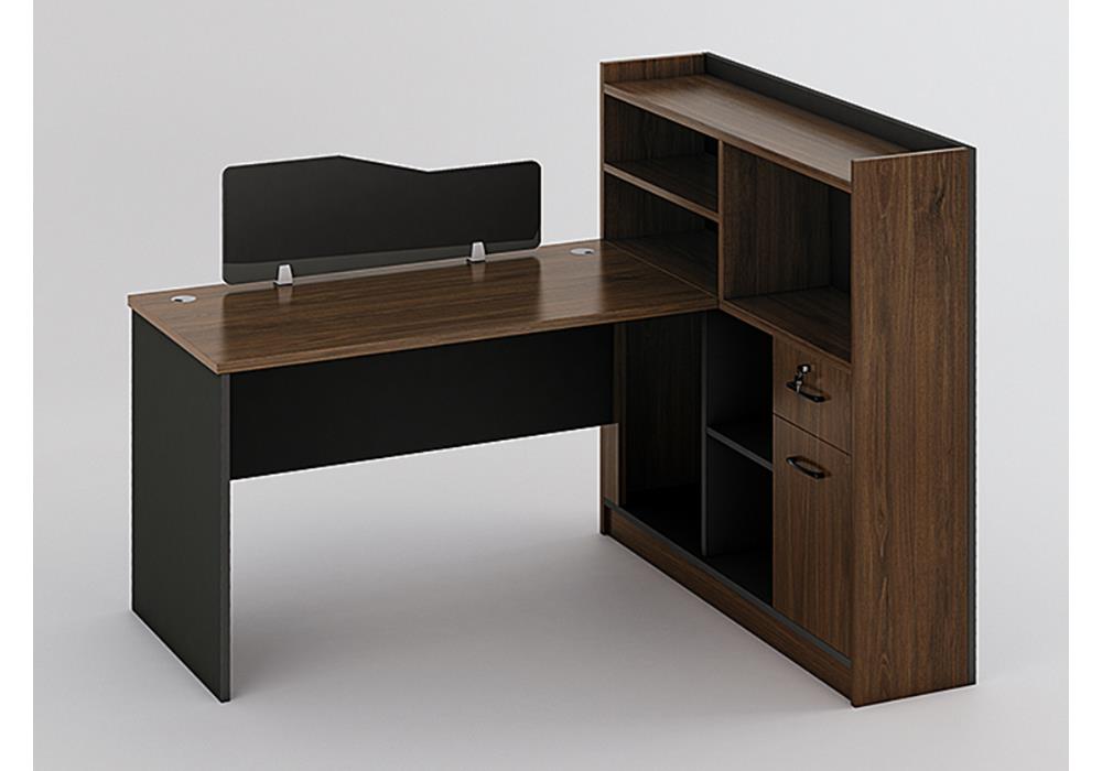 Eden Staff  Desk With Cabinet 1.5mtr